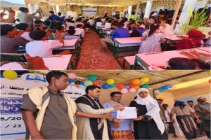 السقطري يكرّم أوائل طلاب مدرسة جؤه للتعليم الأساسي والثانوي بسقطرى للعام الدراسي 2024-2025م