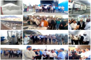 وفد البنك الدولي يطلع على مشاريع  التأهيل بميناء الإنزال السمكي " الدوكيارد"