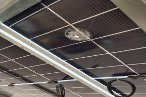 الرصاص الراجع يتسبب بأضرار في منظومة الطاقة الشمسية بمدينة شقرة