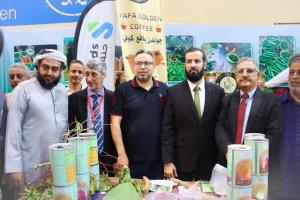 مشاركة فاعلة لوزارة الزراعة في جناح المعرض الأول للمنتجات والصناعة الوطنية