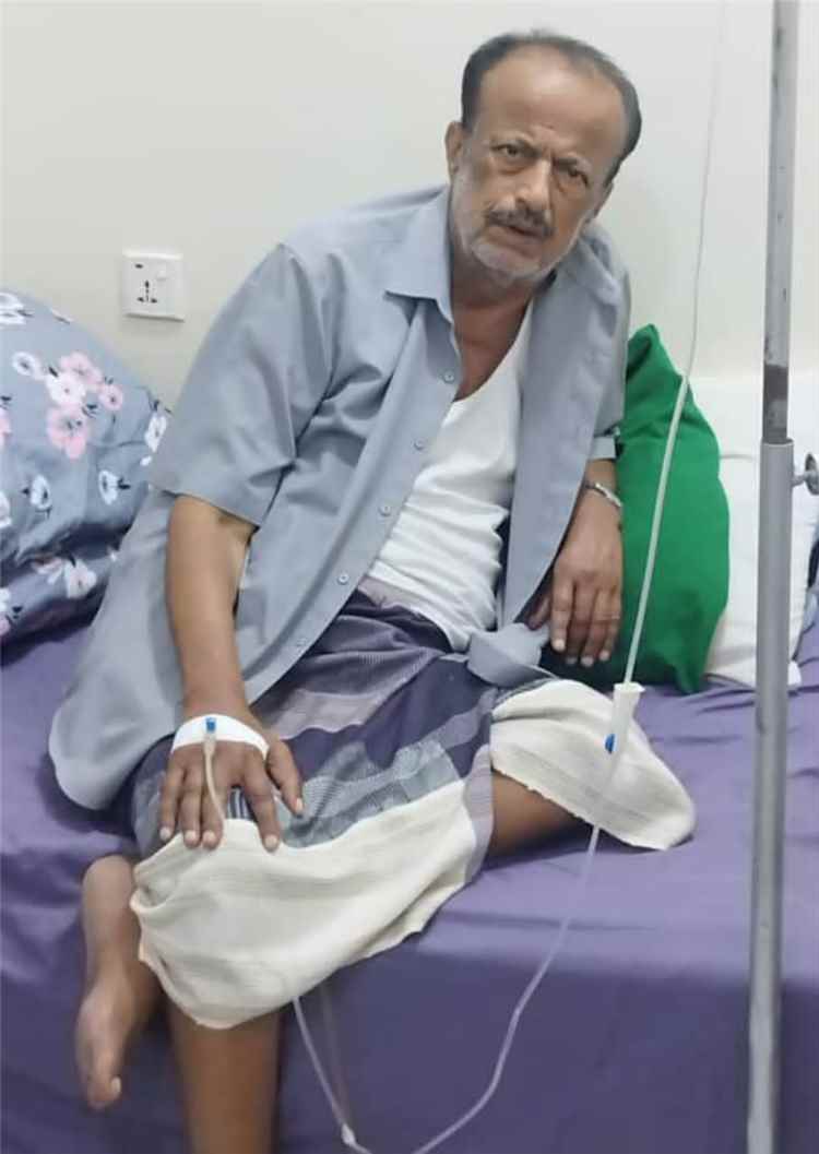 اللواء ناصر النوبة يرقد في أحد مستشفيات عدن منذ أسبوعين.. ودعوات للدولة بالوقوف إلى جانبه