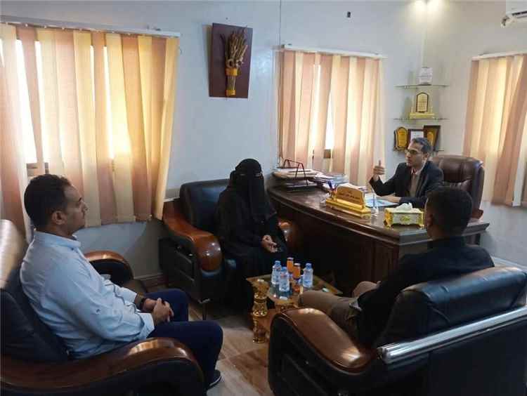 العمودي يطّلع على خطط منظمة أثر الشبابية ويشيد بدورها في خدمة المجتمع وتمكين الشباب