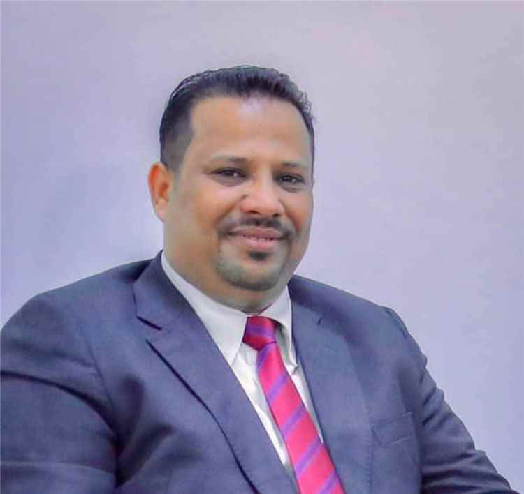 العميد سامي السعيدي يعزي الدكتور أحمد عبيد بن دغر في وفاة شقيقته