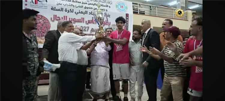 الإعلام الرياضي بساحل حضرموت يبارك لسلة نادي شعب حضرموت تتويجها بكأس السوبر 2026/2025