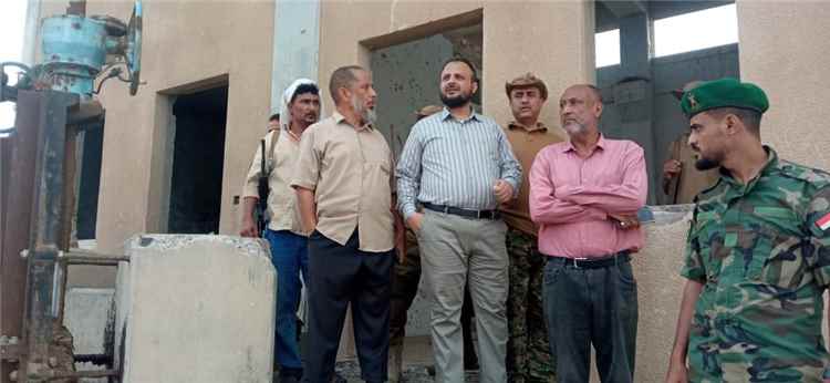 اليزيدي يتفقد أحواض معالجة مياه الصرف الصحي في كابوتا ويشدد على حمايتها من أعمال البسط