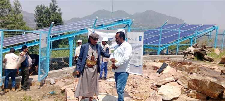 الأمين العام للمجلس المحلي بالصلو يدشن استلام مشاريع الري بالتنقيط الممولة من الحكومة الالمانية الاتحادية