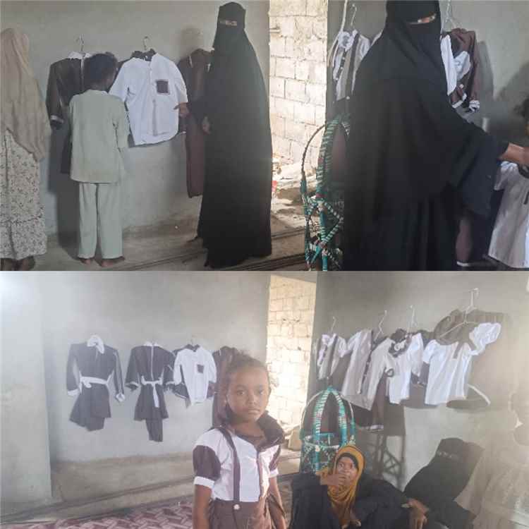 جمعية اللكيدة تقيم بازارًا للملابس المدرسية بدعم من منظمة الإنقاذ الدولية