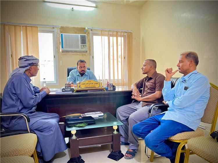 العمودي يلتقي رئيس فرع اتحاد الشطرنج ويطلع على تحضيرات  بطولة الفئات العمرية بالمكلا