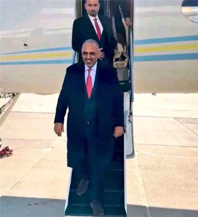 صحفي : وصول عيدروس الزبيدي إلى روسيا