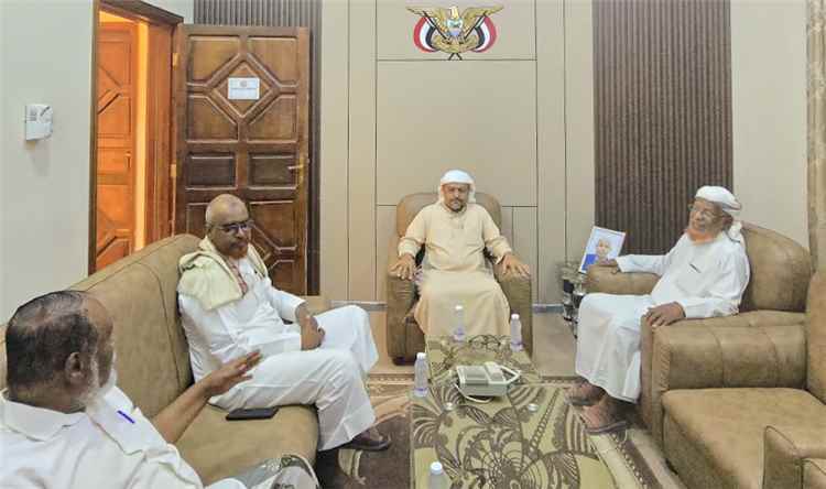 نائب مدير عام مصلحة شؤون القبائل يستقبل عضو مجلس النواب الأستاذ سعيد دومان