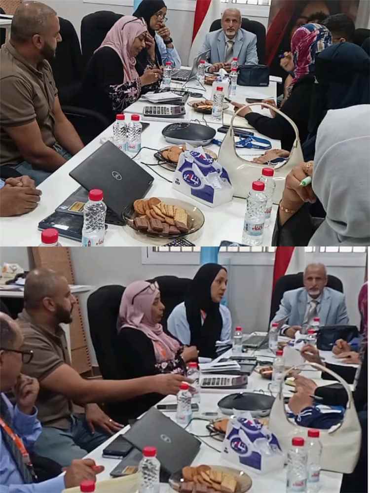 الوكيل الشبحي يترأس اجتماعًا هامًا مع مكتب الأمم المتحدة للسكان لمناقشة خطة التدخلات القادمة