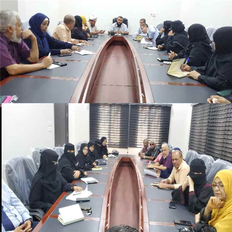 مدير عام التواهي يجتمع بمدراء المدارس لمناقشة الاستعدادات للعام الدراسي الجديد