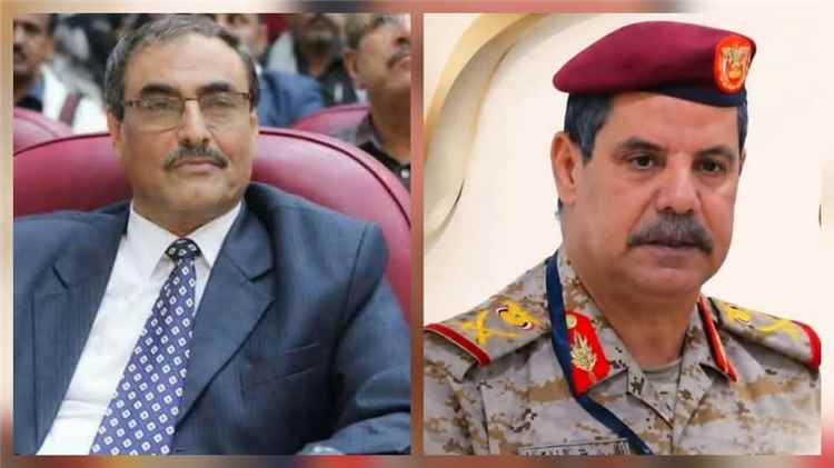 اللواء المصعبي يعزي الأمين العام للمجلس المحلي بشبوة في وفاة نجله "وائل"