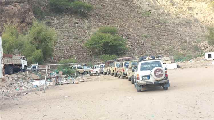 ازمة غاز خانقة في مديرية سرار بيافع
