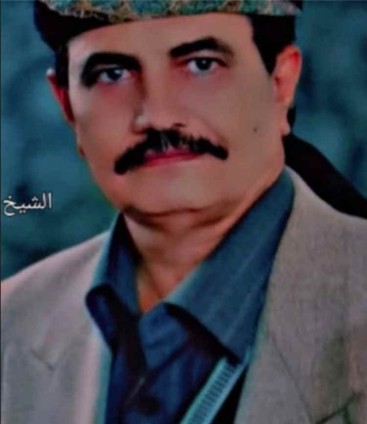 مدير عام أمن محافظة أبين "الهارش" يعزي في وفاة الشيخ سعيد عاتق لخجم باعزب