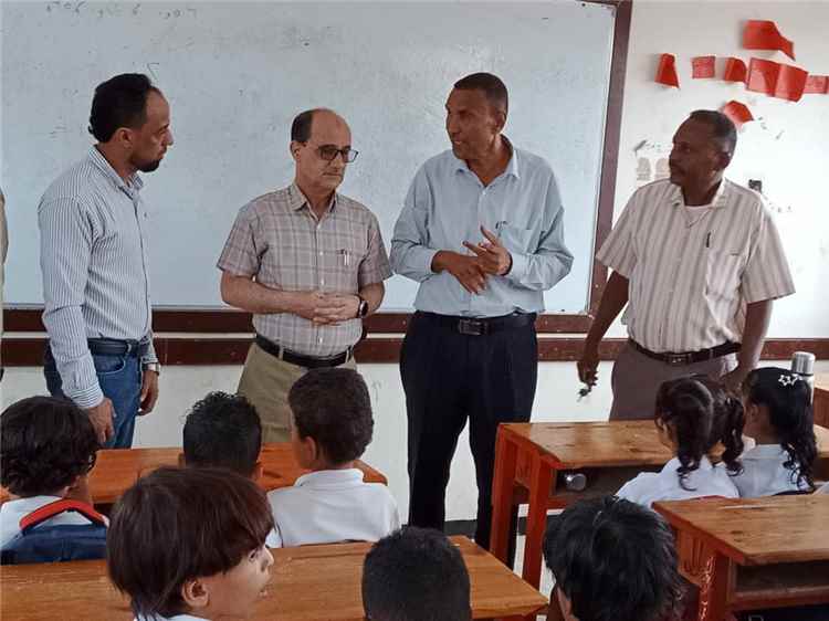 تدشين مشروع الطاقة الشمسية بمدرسة الفلاحين في دار سعد
