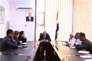 الوزير الشرجبي يبحث مع البرنامج الإنمائي تعزيز الشراكة وتطوير مشاريع المياه والبيئة