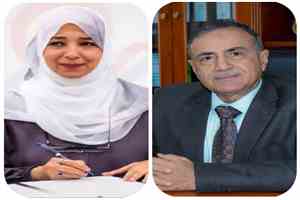 رئيس جامعة عدن يهنئ الدكتورة صفاء معطي بتعيينها رئيسًا للجهاز المركزي للإحصاء
