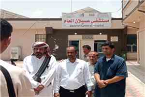 بتوجيهات المحافظ بن الوزير.. تدشين المستشفى الميداني بمديرية عسيلان بالشراكة مع التحالف العربي
