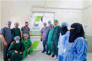 استمـــرار المخـيــم الجراحي المجاني في مستشفى الشهداء الثلاثة مديرية الشعيب