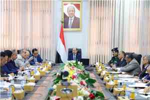 اللجنة العليا لمكافحة التهريب تستعرض عدد من المقترحات لتنفيذ موجهات رئيس مجلس القيادة الرئاسي