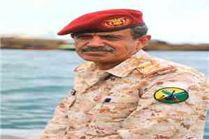 اللواء مسفر الحارثي يهنئ العميد السقطري بمناسبة تعيينه وكيلاً لجهاز أمن الدولة
