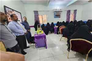 نائب عميد كلية الزراعة بجامعة سيئون ومسؤولو الزراعة والصادرات بتريم يزورون مشروع "إبداع النخيل"