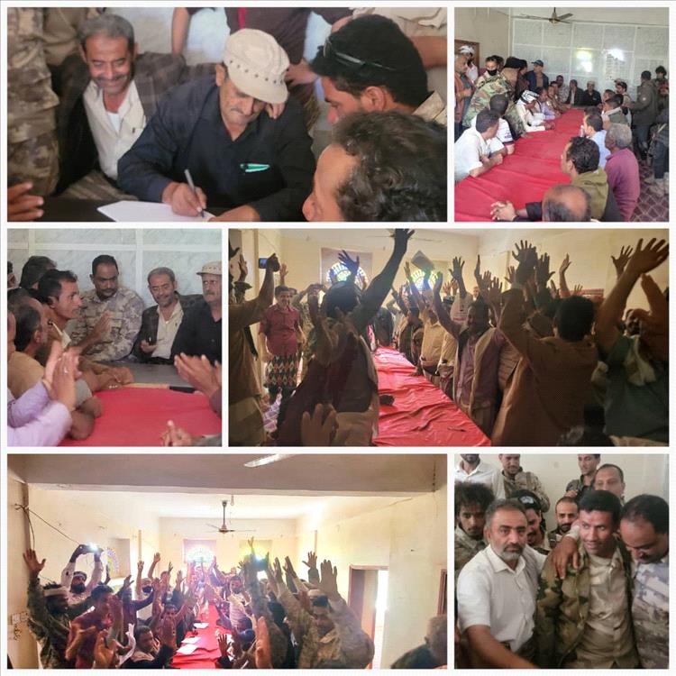 اللجان المجتمعية بمديرية قعطبة تحسم الانتخابات بالتزكية بالاجماع، للشعيبي رئيساً لها