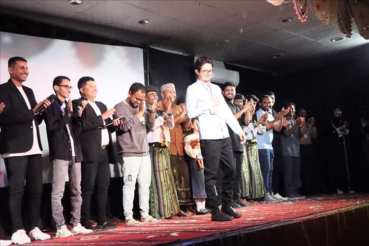 سيئون تشهد ملحمة فنية اجتماعية رائعة ابدع فيها الشباب لمناصرة قضايا الصحة النفسية