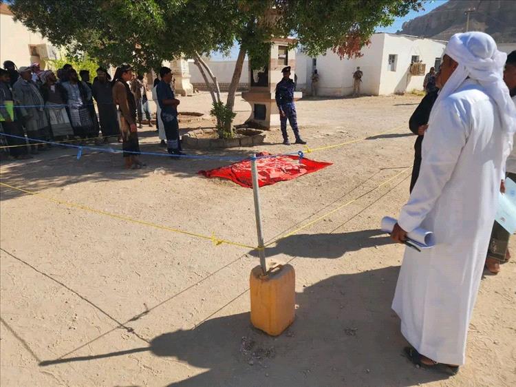 النيابة العامة بسيئون تنفذ حكم القصاص بحق مدان في قضية قتل