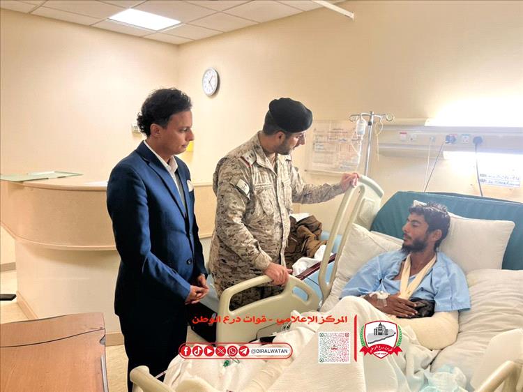 زيارة إنسانية للاطمئنان على الجرحى اليمنيين بالرياض