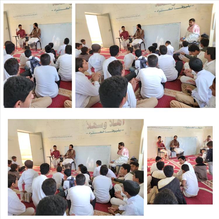 أختتام المسابقات المنهجية بمدرسة المجد للتعليم الأساسي بلنف بمديرية رخية