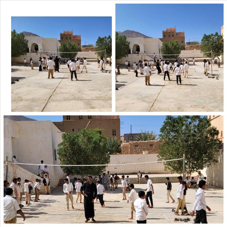 فريق الشجاعية يتأهل لنهائي دوري كرة الطائرة بمدرسة المجد للتعليم الأساسي بلنف