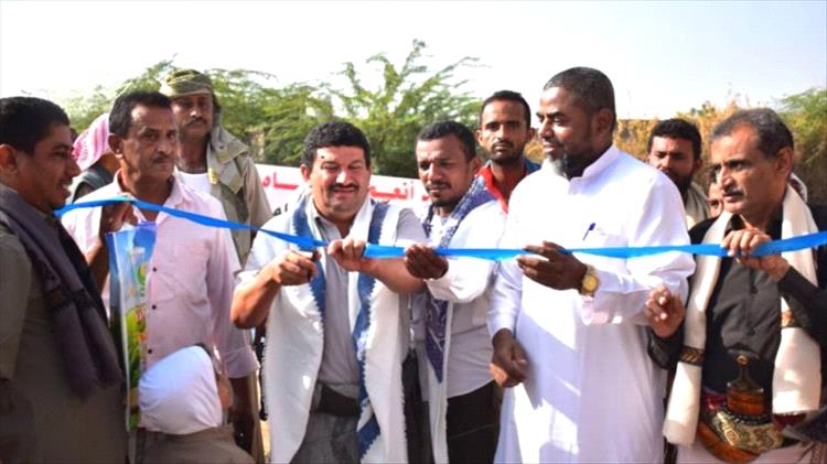 افتتاح مشروع ضخ مياه بالطاقة الشمسية بمديرية المنصورية بالحديدة