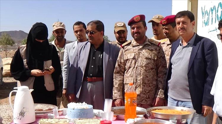 مأرب.. افتتاح المطبخ وملحقاته في المستشفى الميداني السعودي الميل