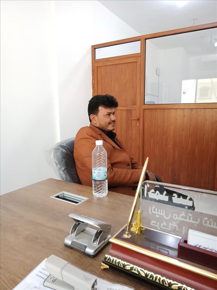 مدير منطقة شقرة يهنئ  محافظ أبين ومدير أمن المحافظة بمناسبة حلول شهر رمضان المبارك