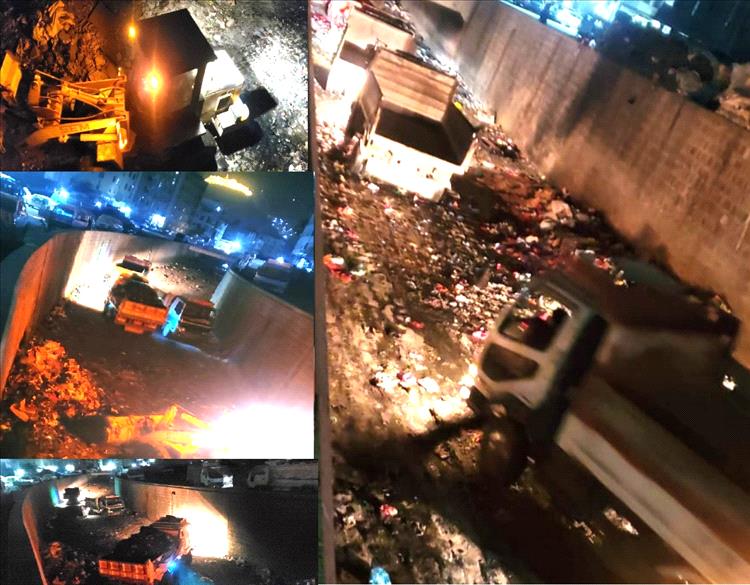 لليوم الثاني.. حملة رفع القمامة والمخلفات تتواصل بسوائل مديرية القاهرة بــ«تعز»