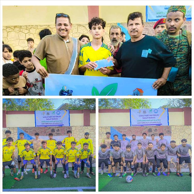 جسار يمطر المجد بالسبعة والموهوب/ محمد فؤاد ينال جائزة افضل لاعب في المباراة في دوري القلوعة برعاية بن جنة