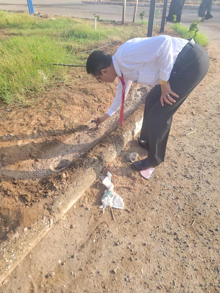 شراكة خضراء تعزز البيئة التعليمية في كلية الحقوق بجامعة عدن