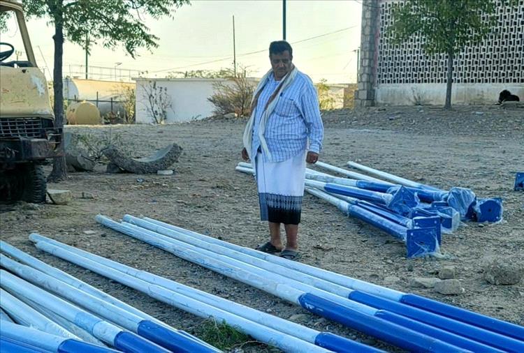 الهاشمي الهدار حفيظ: ما يقدمه سيادة العميد ناصر عبدربة من مشاريع تنموية وخدمية هي محل  فخر واعتزاز من أبناء لودر