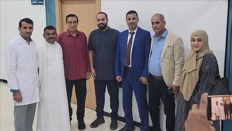 محلي المنصورة يدشن المخيم الطبي الخيري لأمراض القلب والسكر وضغط الدم بمركز عدن التشخيصي