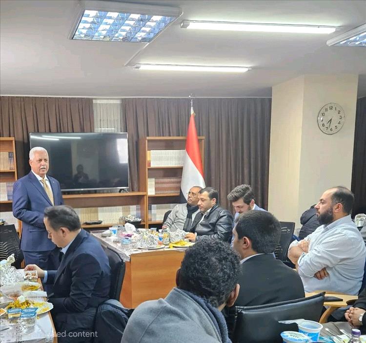 السفير طُريق يؤكد أهمية الاصطفاف الوطني خلال أمسية رمضانية  في إسطنبول