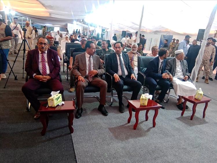 في حدث تنموي غير مسبوق.. وضع حجر الأساس للمدينة الاقتصادية الجديدة بصحراء "العلم" بأبين.