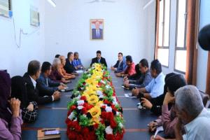 وزير التعليم الفني: مهما كانت الامكانيات محدودة يجب ألا تشكل عائقاً أمام أداء المهام وتنفيذ الخطط