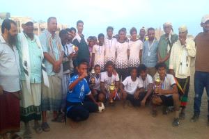 شباب وحيدة أبطالاً لدوري الفرق الشعبية للشباب في الحوطة وتبن