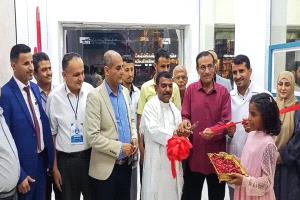 مدير صحة المنصورة يدشن المخيم الطبي المجاني لمرضى القلب والسكر وضغط الدم في مركز عدن التشخيصي