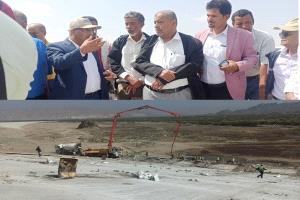 الزامكي: إنجاز 95% من المرحلة الأولى لمشروع سد حسان الاستراتيجي