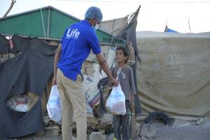 لايف للإغاثة والتنمية في اليمن:
نسعى لمواجهة أزمة غذائية ممتدة
 تهدد ملايين النازحين