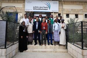 البرنامج السعودي يطلق مبادرة تعزيز استقرار التعليم بمحافظة سقطرى