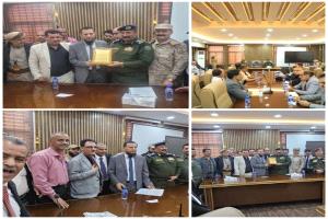 ماذا دار في لقاء محافظ عدن وكوكبة من رواد منتدى الشهيد عاطف ؟